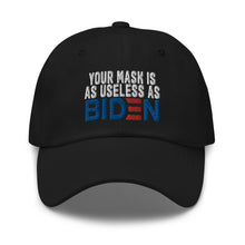 Cargar imagen en el visor de la galería, Mask useless as Biden Dad hat