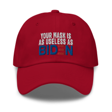Cargar imagen en el visor de la galería, Mask useless as Biden Dad hat