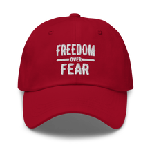 Cargar imagen en el visor de la galería, Freedom over Fear Dad hat