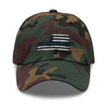 Cargar imagen en el visor de la galería, Thin blue line Dad hat