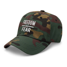 Cargar imagen en el visor de la galería, Freedom over Fear Dad hat