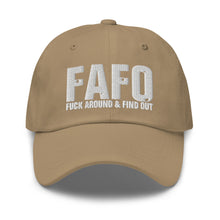 Cargar imagen en el visor de la galería, FAFO Dad hat