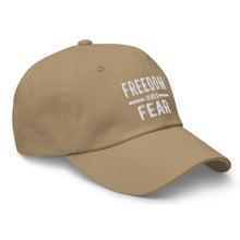 Cargar imagen en el visor de la galería, Freedom over Fear Dad hat