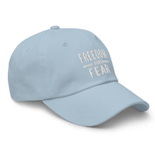 Cargar imagen en el visor de la galería, Freedom over Fear Dad hat
