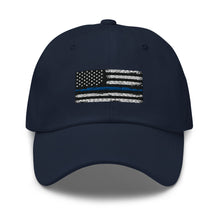 Cargar imagen en el visor de la galería, Thin blue line Dad hat