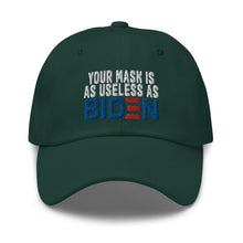Cargar imagen en el visor de la galería, Mask useless as Biden Dad hat