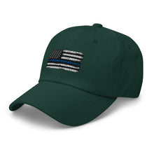 Cargar imagen en el visor de la galería, Thin blue line Dad hat