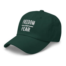 Cargar imagen en el visor de la galería, Freedom over Fear Dad hat