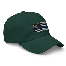 Cargar imagen en el visor de la galería, Thin blue line Dad hat