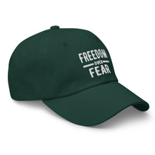 Cargar imagen en el visor de la galería, Freedom over Fear Dad hat