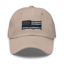 Cargar imagen en el visor de la galería, Thin blue line Dad hat