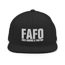 Cargar imagen en el visor de la galería, FAFO Snapback Hat