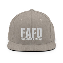 Load image into Gallery viewer, FAFO Snapback Hat
