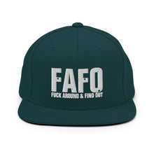Cargar imagen en el visor de la galería, FAFO Snapback Hat
