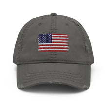 Cargar imagen en el visor de la galería, American Flag Distressed Dad Hat