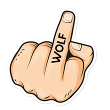 Charger l'image dans la galerie, Fuck Wolf Sticker