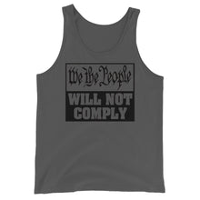 Charger l'image dans la galerie, We The People Will Not Comply Unisex Tank Top