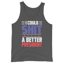 Charger l'image dans la galerie, SH*T a better President Unisex Tank Top