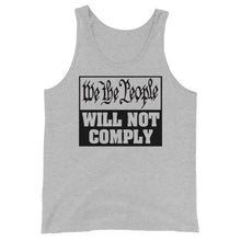 Charger l'image dans la galerie, We The People Will Not Comply Unisex Tank Top