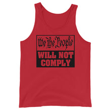 Charger l'image dans la galerie, We The People Will Not Comply Unisex Tank Top