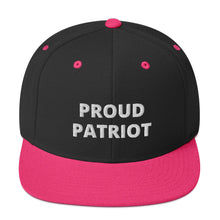 Cargar imagen en el visor de la galería, Proud Patriot Snapback Hat - Real Tina 40