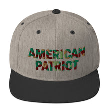 Cargar imagen en el visor de la galería, American Patriot (Camo) Snapback Hat - Real Tina 40