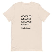 Load image into Gallery viewer, Goggles Masks Gloves T-Shirt - Real Tina 40