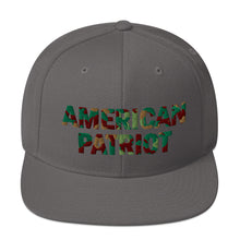 Cargar imagen en el visor de la galería, American Patriot (Camo) Snapback Hat - Real Tina 40