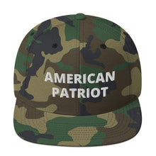 Cargar imagen en el visor de la galería, American Patriot Snapback Hat - Real Tina 40