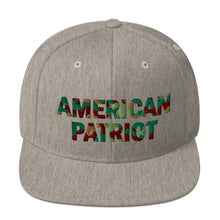 Cargar imagen en el visor de la galería, American Patriot (Camo) Snapback Hat - Real Tina 40