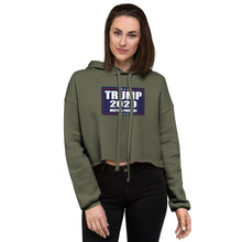 Cargar imagen en el visor de la galería, TRUMP 2020 MF Women's Cropped Hoodie - Real Tina 40