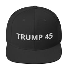 Cargar imagen en el visor de la galería, TRUMP 45 Snapback Hat - Real Tina 40