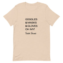 Load image into Gallery viewer, Goggles Masks Gloves T-Shirt - Real Tina 40
