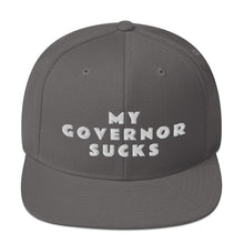Cargar imagen en el visor de la galería, My Governor Sucks Snapback Hat - Real Tina 40