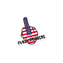 Cargar imagen en el visor de la galería, Middle Finger FOH Kiss Cut Sticker - Real Tina 40