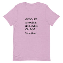 Load image into Gallery viewer, Goggles Masks Gloves T-Shirt - Real Tina 40