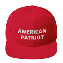 Cargar imagen en el visor de la galería, American Patriot Snapback Hat - Real Tina 40