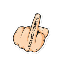 Cargar imagen en el visor de la galería, I Will Not Comply Sticker - Real Tina 40