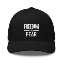 Cargar imagen en el visor de la galería, Freedom over Fear Trucker Cap