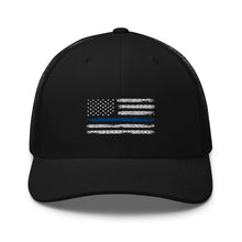 Cargar imagen en el visor de la galería, Thin blue line Trucker Cap