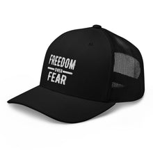 Cargar imagen en el visor de la galería, Freedom over Fear Trucker Cap