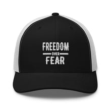 Cargar imagen en el visor de la galería, Freedom over Fear Trucker Cap
