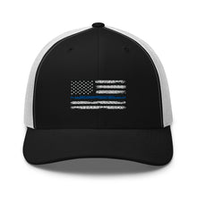 Cargar imagen en el visor de la galería, Thin blue line Trucker Cap