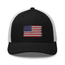 Cargar imagen en el visor de la galería, American Flag Trucker Cap