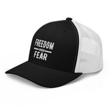 Cargar imagen en el visor de la galería, Freedom over Fear Trucker Cap
