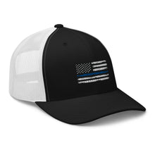Cargar imagen en el visor de la galería, Thin blue line Trucker Cap