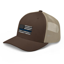 Cargar imagen en el visor de la galería, Thin blue line Trucker Cap