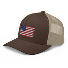 Cargar imagen en el visor de la galería, American Flag Trucker Cap