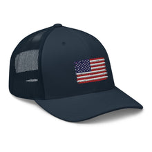 Cargar imagen en el visor de la galería, American Flag Trucker Cap