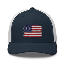 Cargar imagen en el visor de la galería, American Flag Trucker Cap
